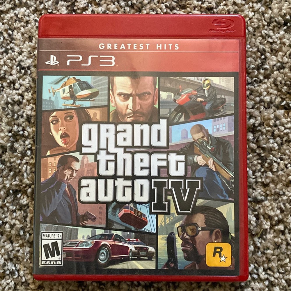 Grand theft auto IV PS3